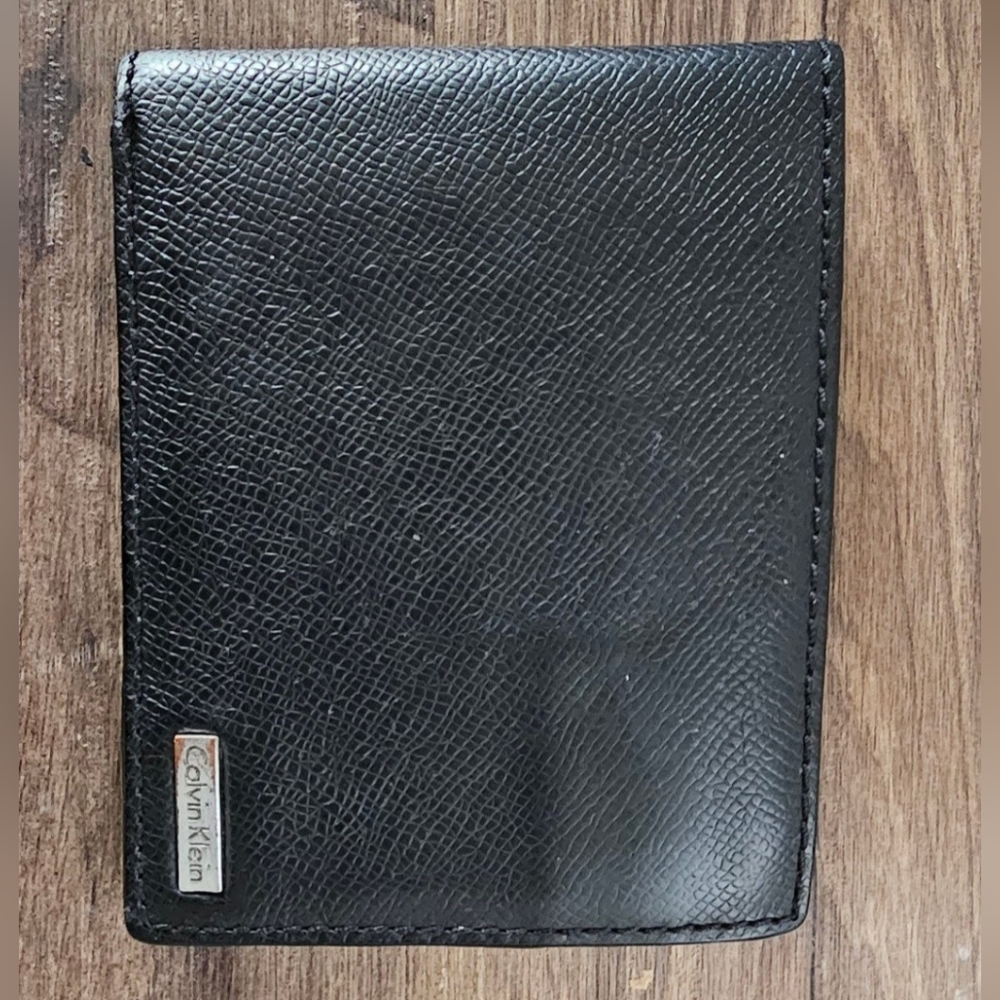 Calvin Klein Black Leather Wallet